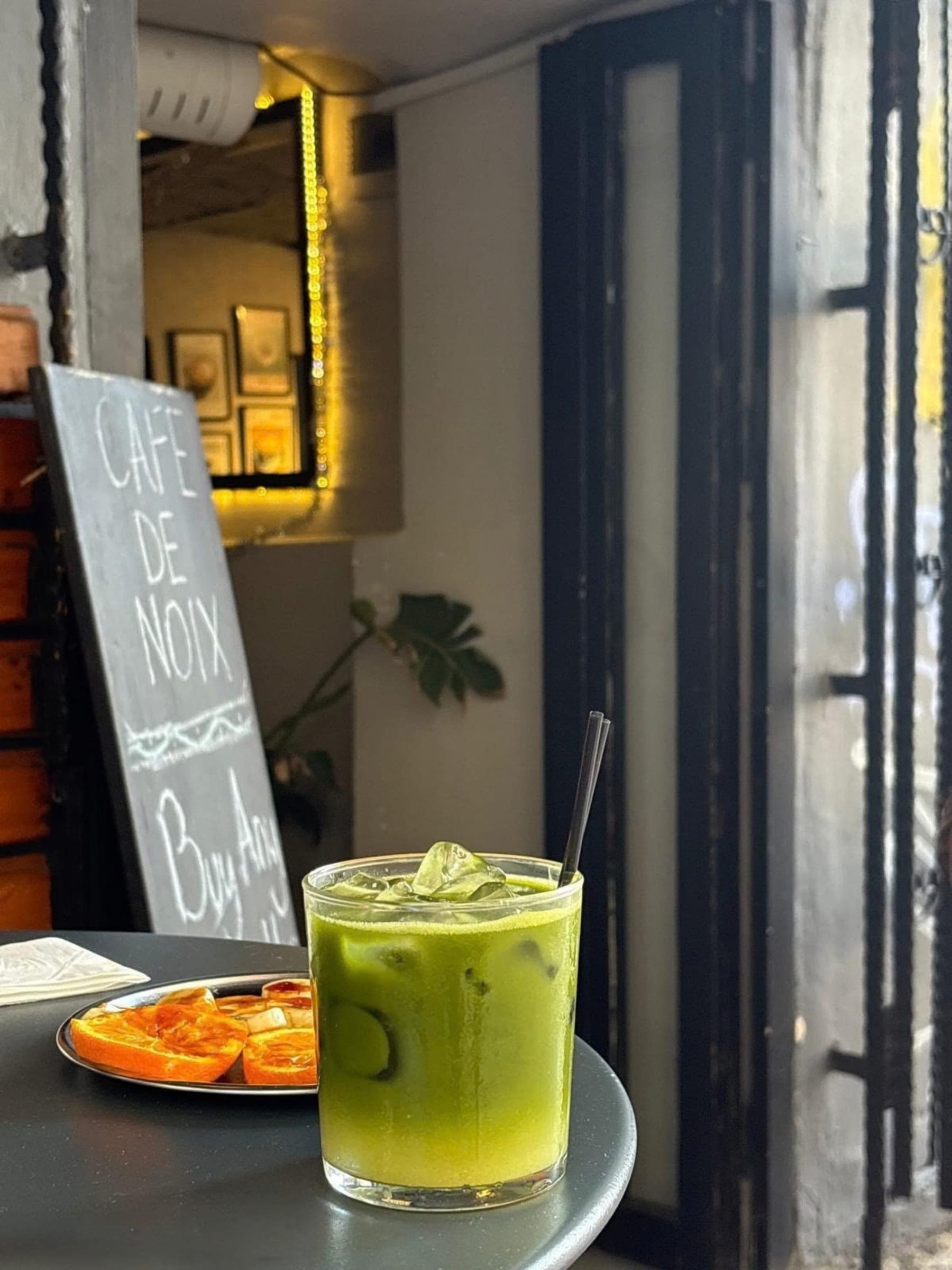 Cafe de Noix için çektiğimiz sosyal medya karesi